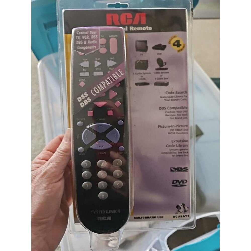 RCA Universal Remote Control RCUSAT1 DSS & DBS Compatible ( NEW / SHIPS‎ FREE)